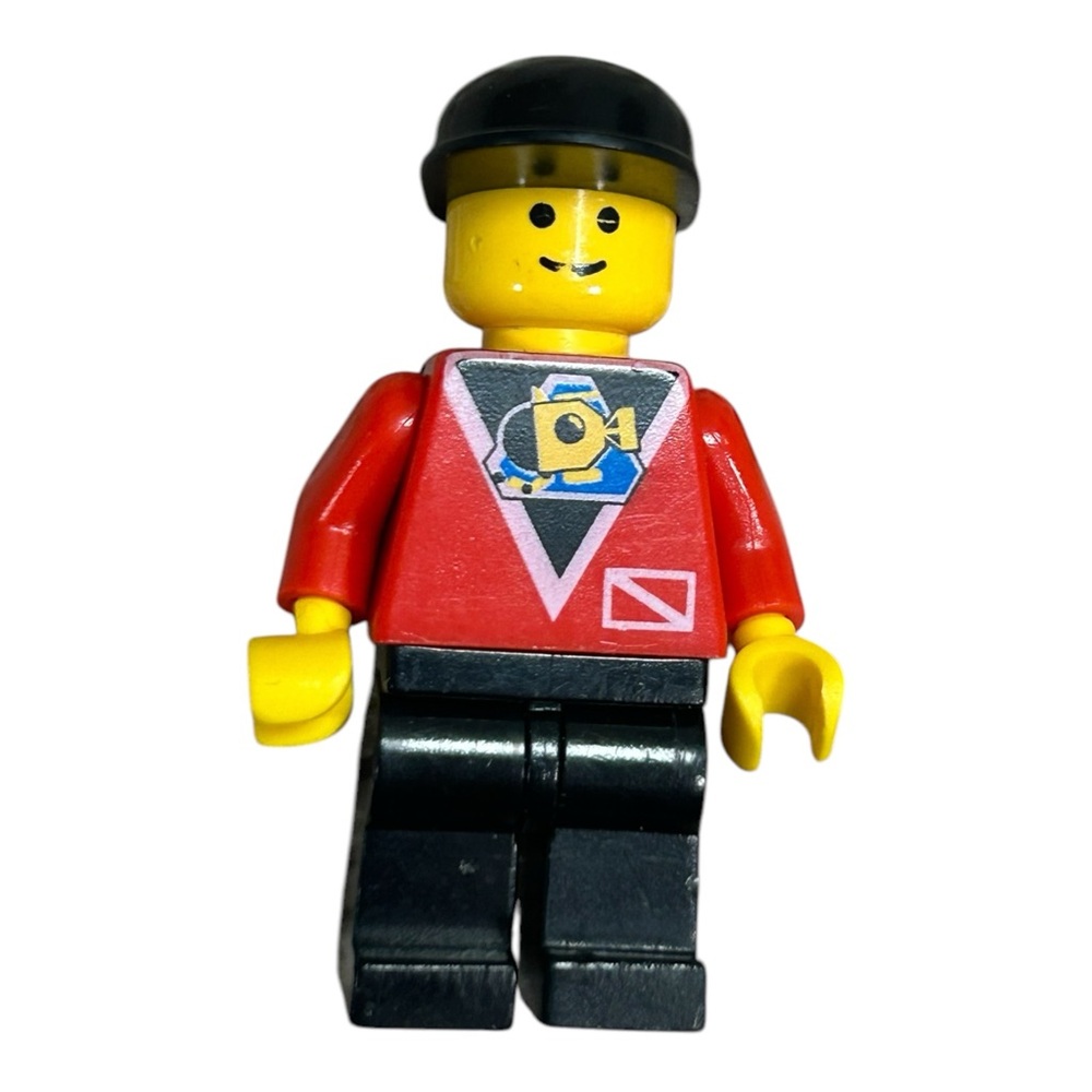 VTG LEGO Mini Figures Race Car Drive + 2 More Late 90s Early 2000s Minifig Y2K - Picture 6 of 7